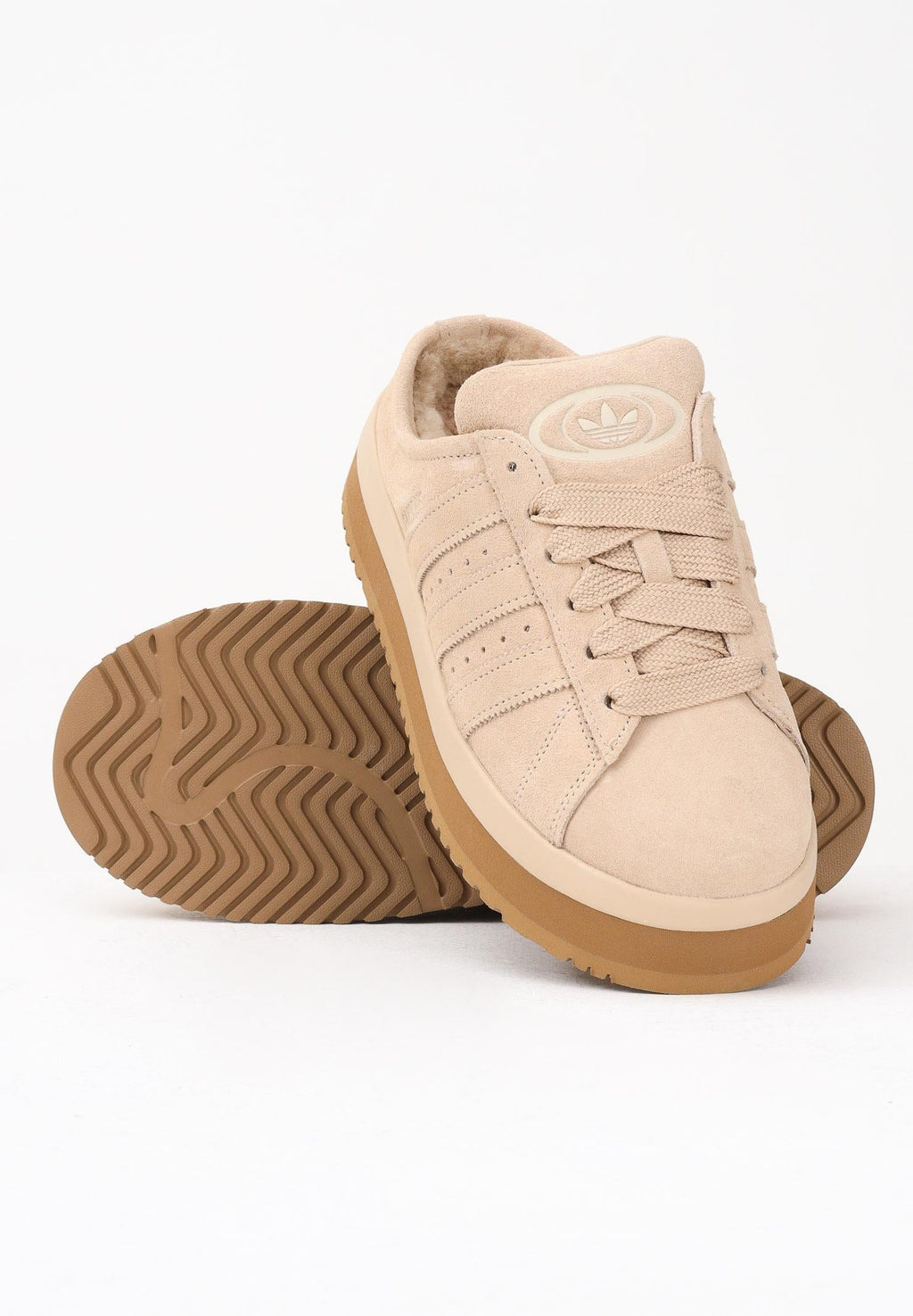ADIDAS ORIGINALS Campus 00s beige women's slippers
