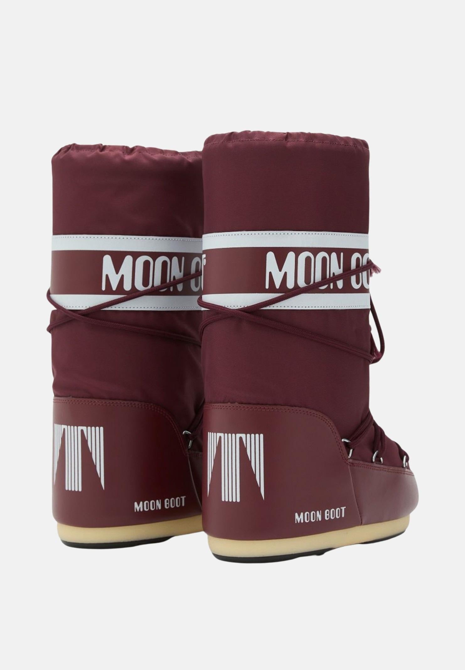 MOON BOOT ICON burgundy snow boots