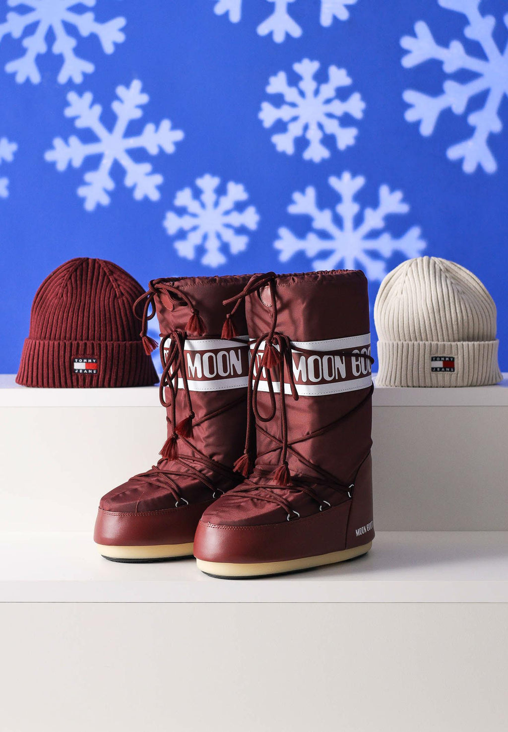 MOON BOOT ICON burgundy snow boots