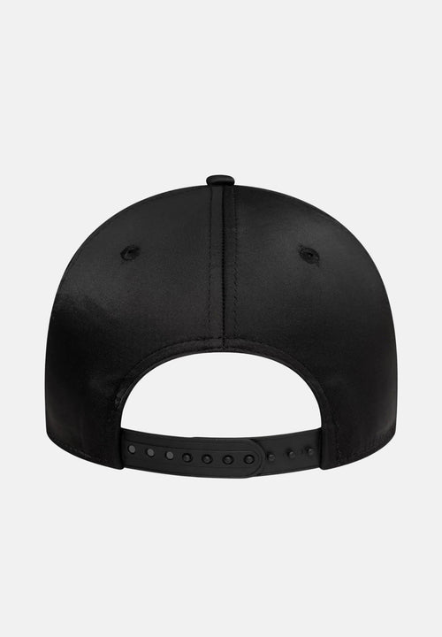 9FORTY New York Yankees Satin Black Women's Peaked Cap