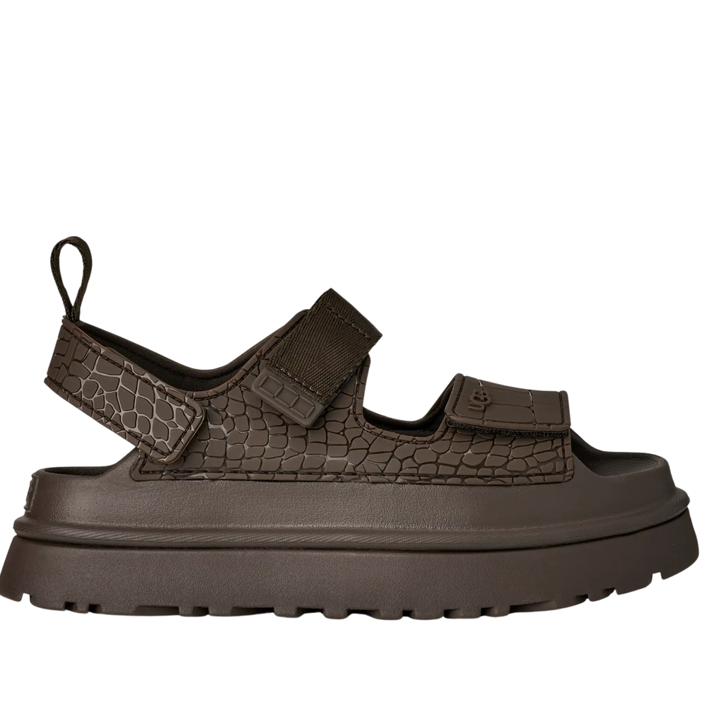 UGG GOLDENGLOW EMBOSSED DNSS SANDALS