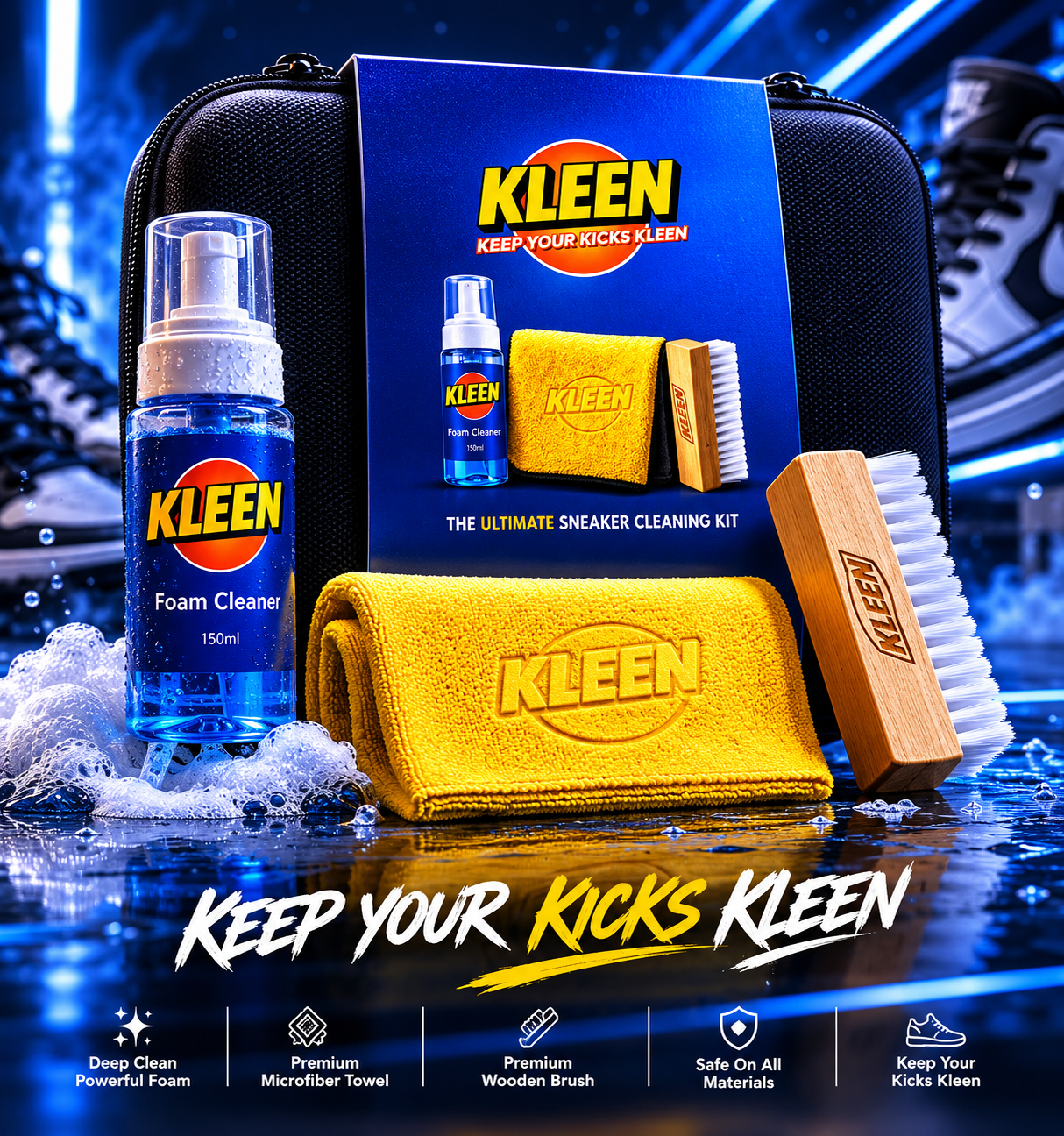 KLEEN Shoe cleaning kit