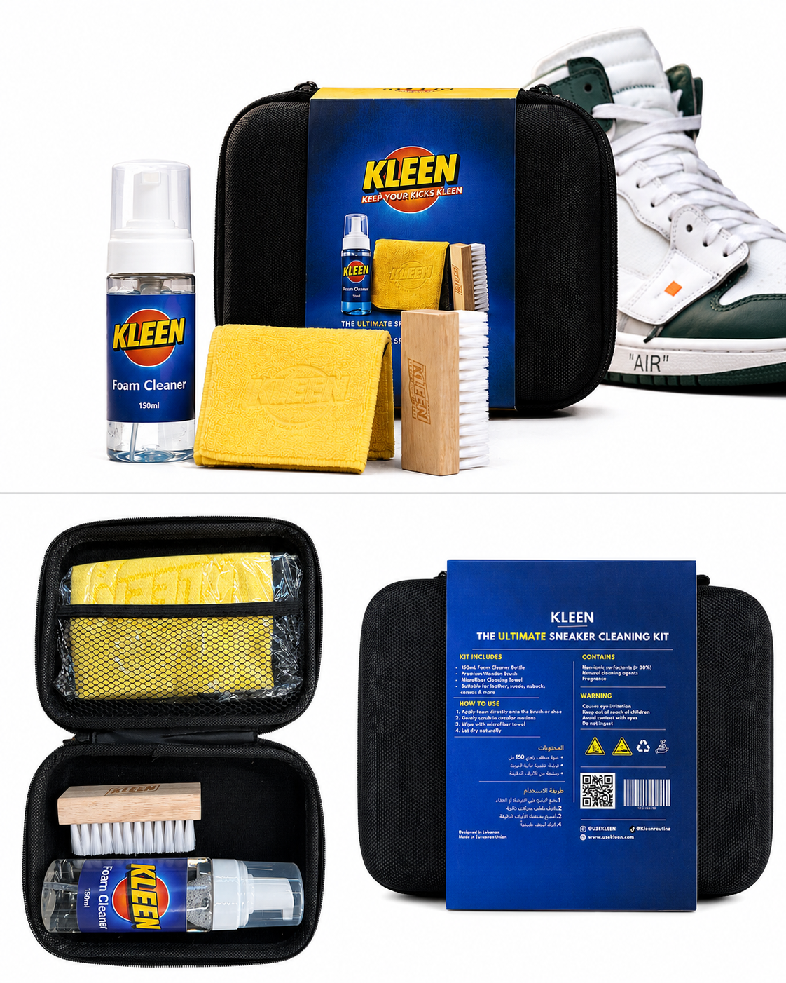 KLEEN Shoe cleaning kit