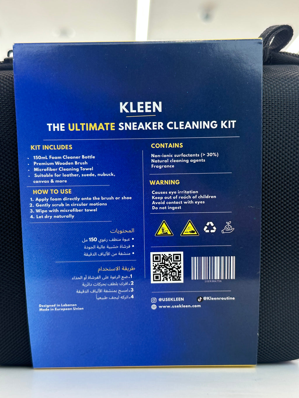 KLEEN Shoe cleaning kit