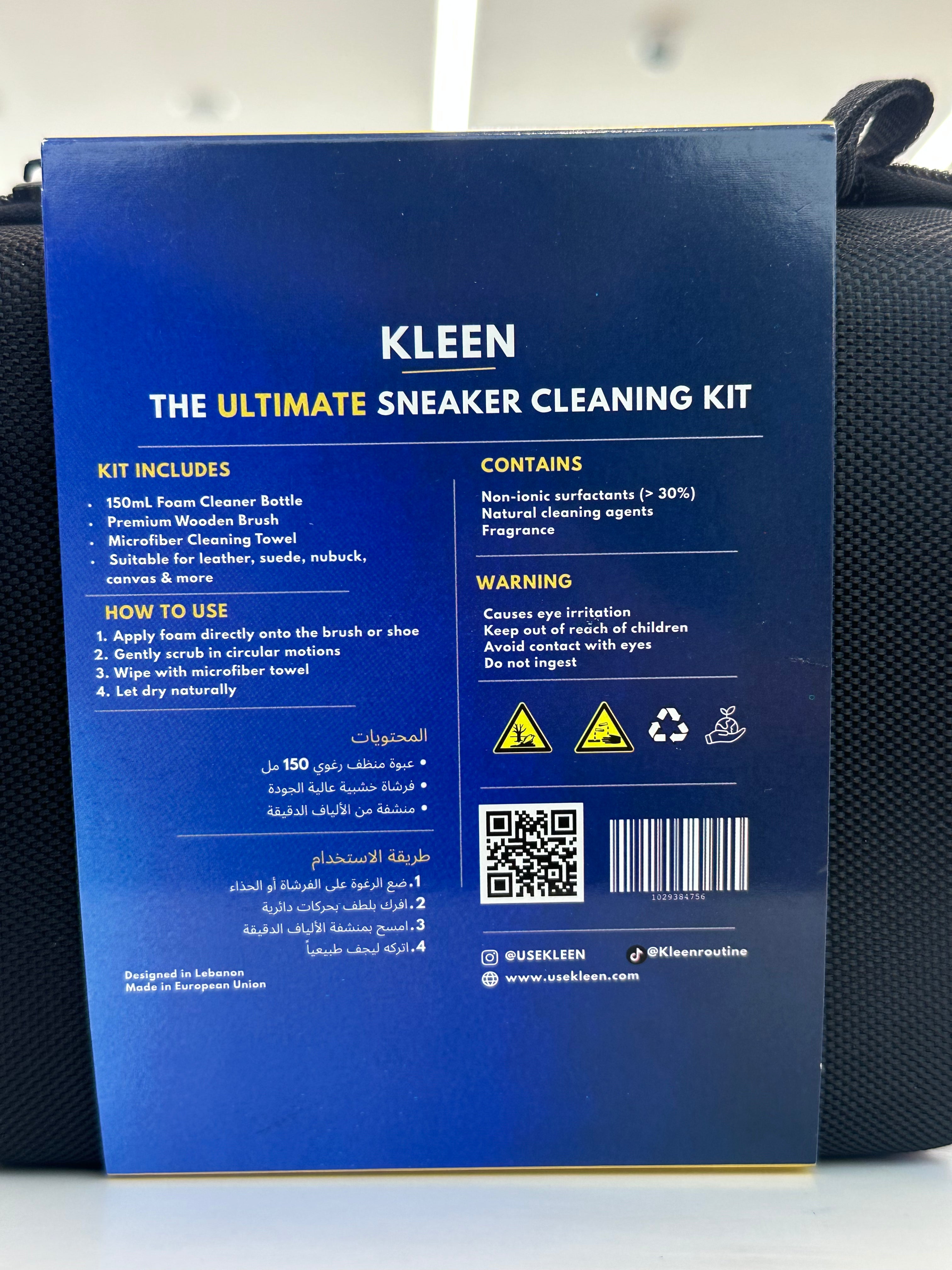 KLEEN Shoe cleaning kit